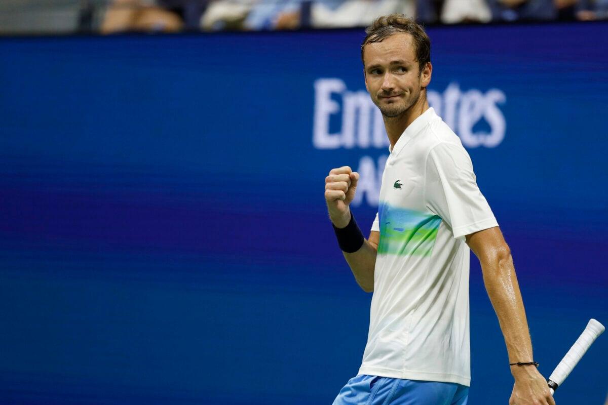 Daniil Medvedev at the US Open