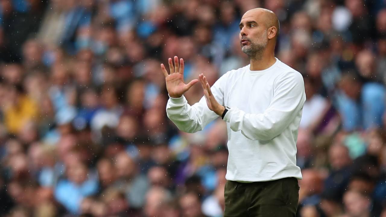 Guardiola está desde 2016 no comando do Manchester City
