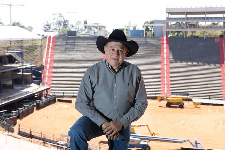 Arena em obras na Festa do Peão de Barretos