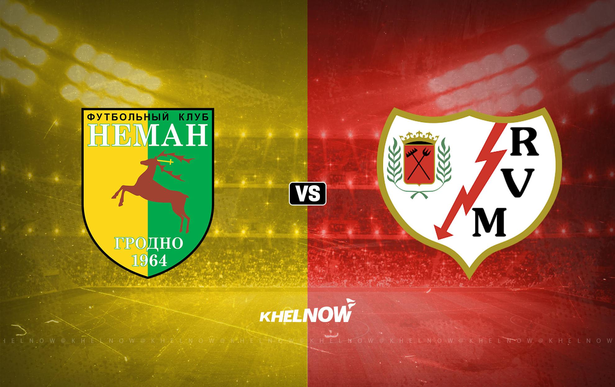 Rayo Vallecano e Neman Grodno nas eliminatórias da UEFA Conference League