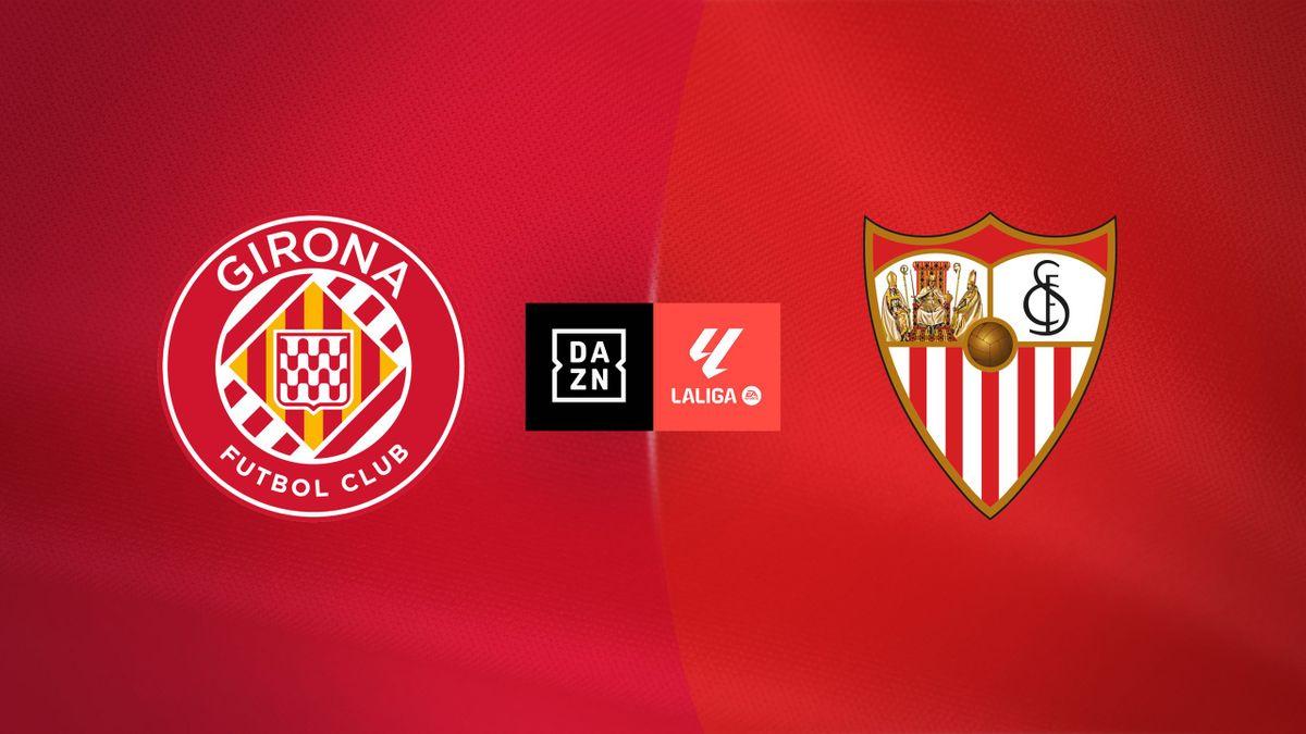 Jogadores do Girona em ação