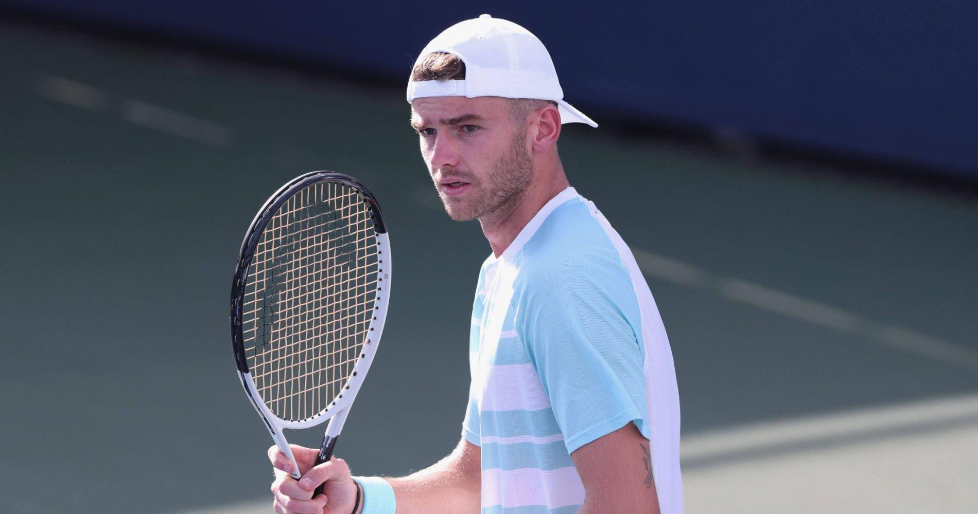 Jerome Kym competindo no US Open 2025