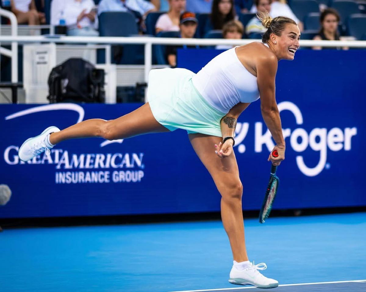 Horário e onde assistir a número 1 Aryna Sabalenka em Cincinnati