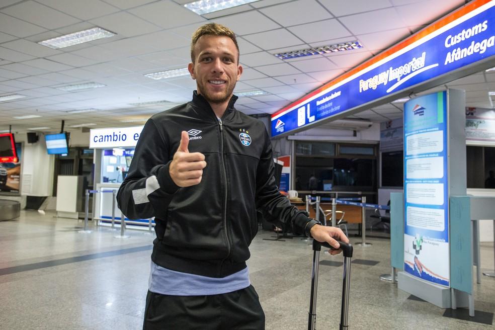 Arthur acertou a volta ao Grêmio