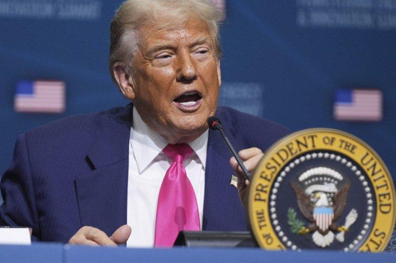 O presidente dos Estados Unidos, Donald Trump.