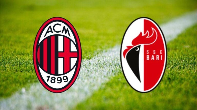 Milan e Bari se enfrentam pela Copa da Itália: Onde Assistir e Escalações