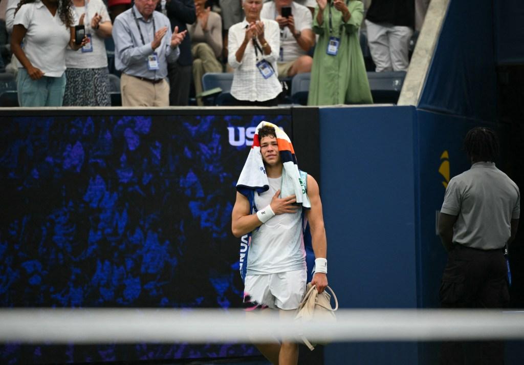 Ben Shelton no torneio US Open