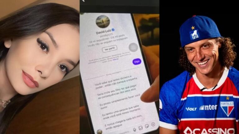 Mulher denuncia David Luiz por ameaças e pede medida protetiva no Ceará