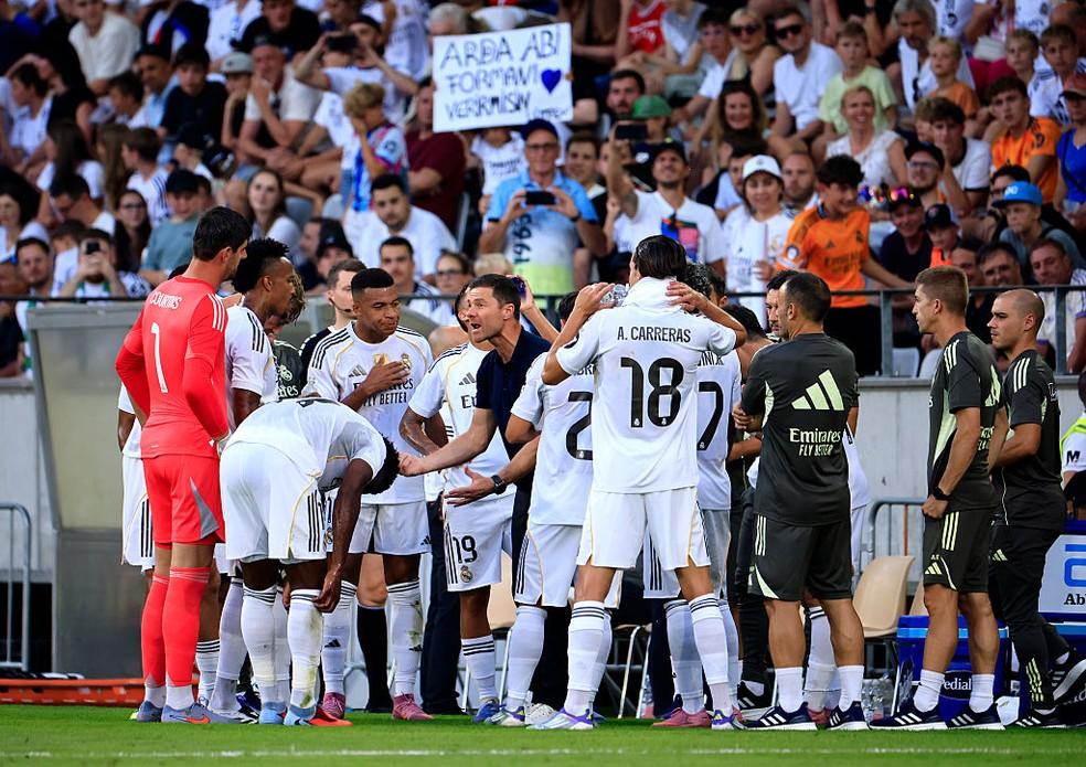 Real Madrid em amistoso de pré-temporada