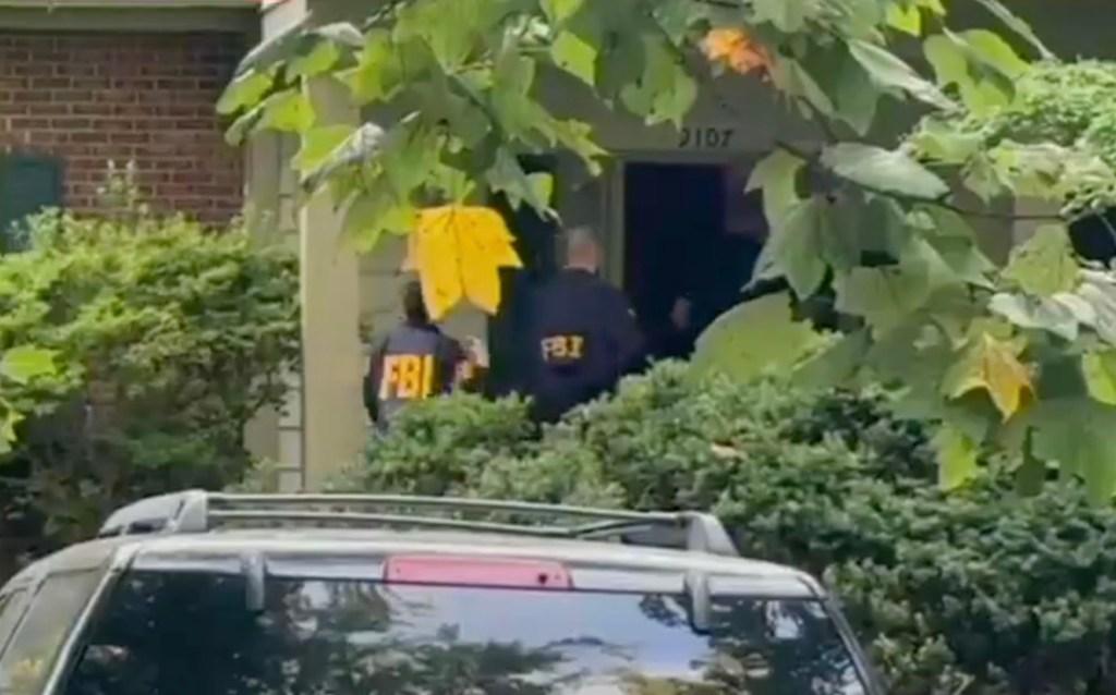 FBI agents raiding John Bolton's home