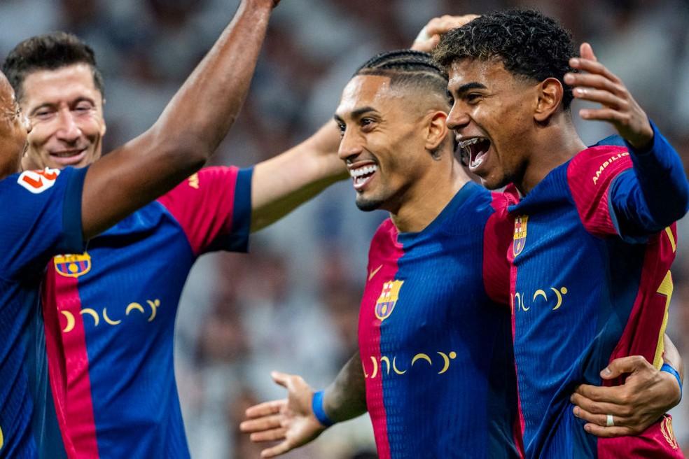 Barcelona de Lewandowski, Raphinha e Yamal é o time a ser batido em La Liga 2025/26