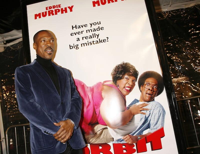 Eddie Murphy na premiere de Norbit