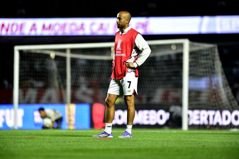 Lucas Moura - São Paulo x Atlético Nacional - Morumbis - Libertadores