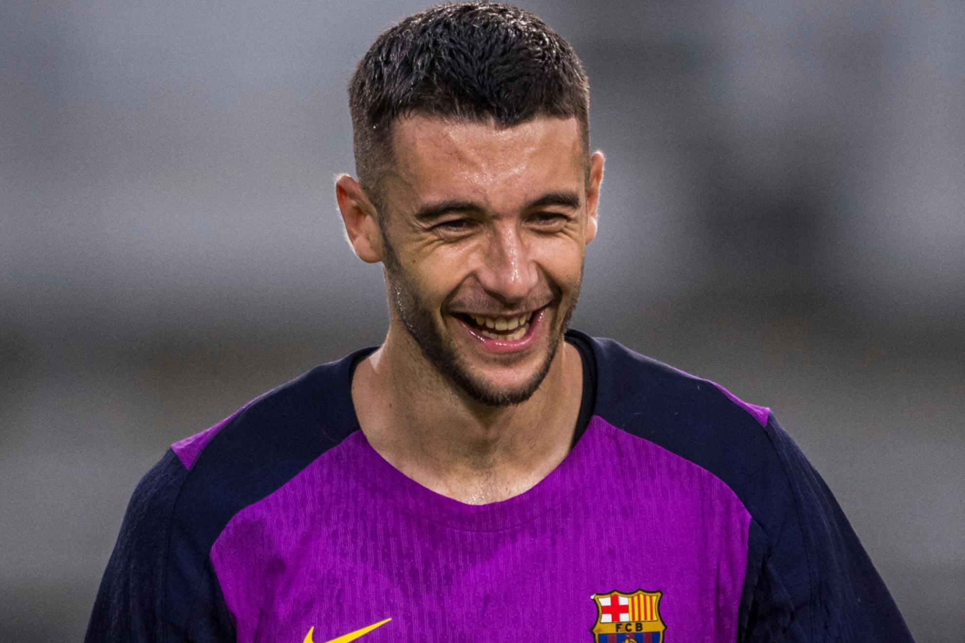Joan García, portero do Barcelona.