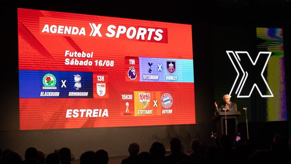 Agenda de estreia da Xsports