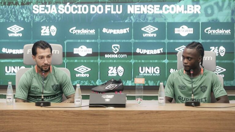 Fluminense Apresenta Reforços Lucho Acosta e Santi Moreno em Cerimônia Marcante