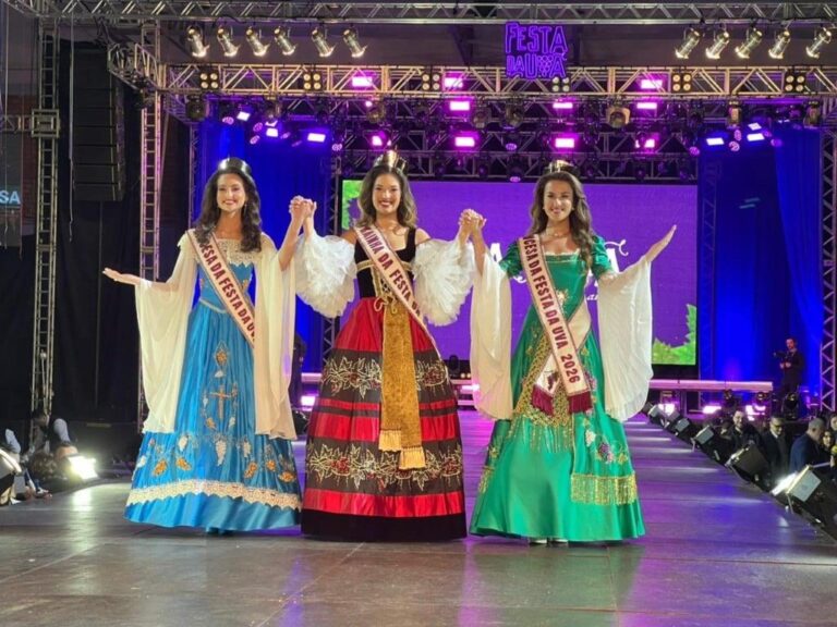 Caxias do Sul celebra a escolha do novo trio soberano da Festa da Uva 2026