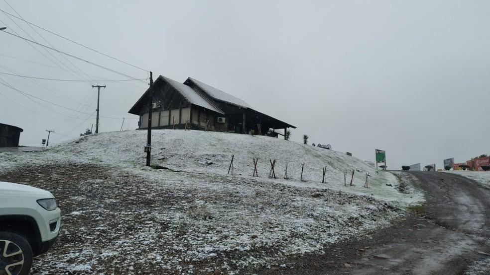 Neve em São José dos Ausentes