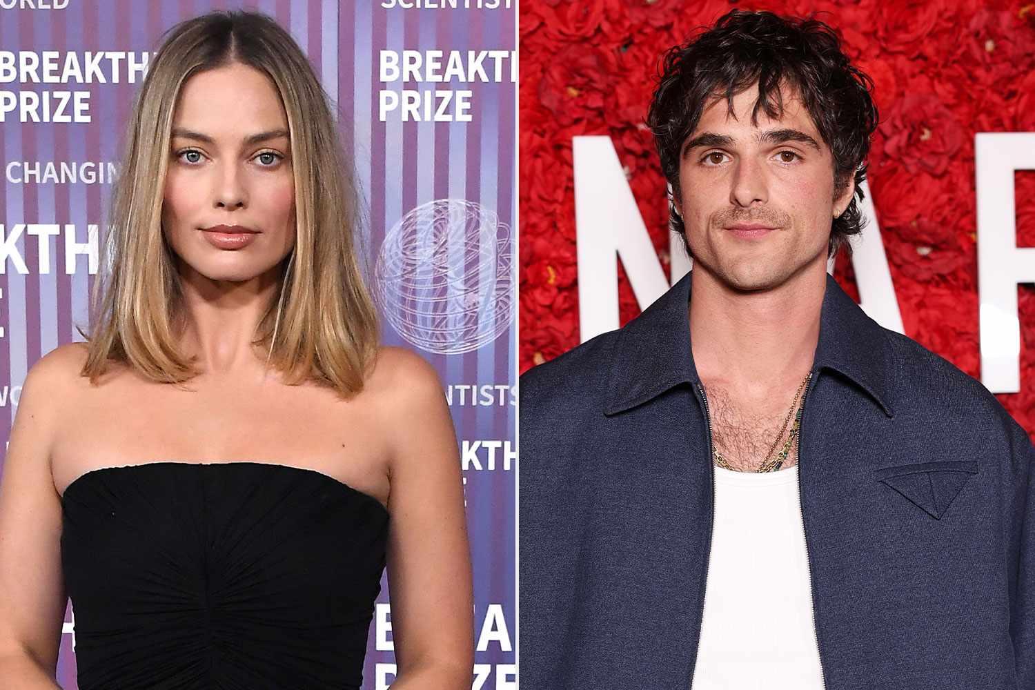 Margot Robbie e Jacob Elordi