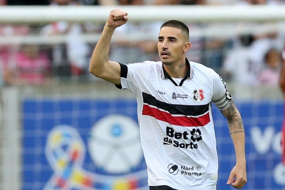 Thiago Galhardo Santa Cruz Sergipe Série D