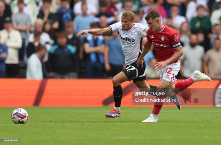 Derby County Busca Sua Primeira Vitória na Temporada contra o Bristol City
