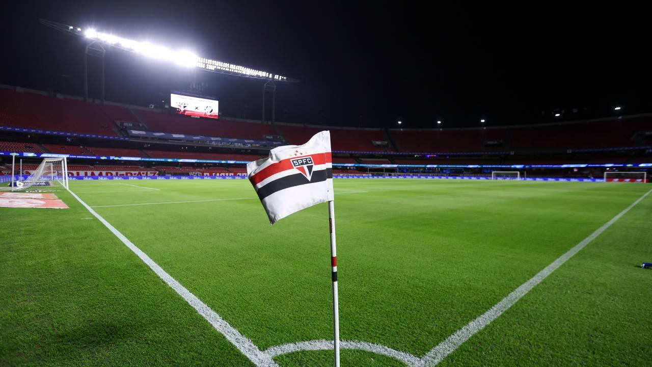 Vista do Estádio Morumbi em São Paulo