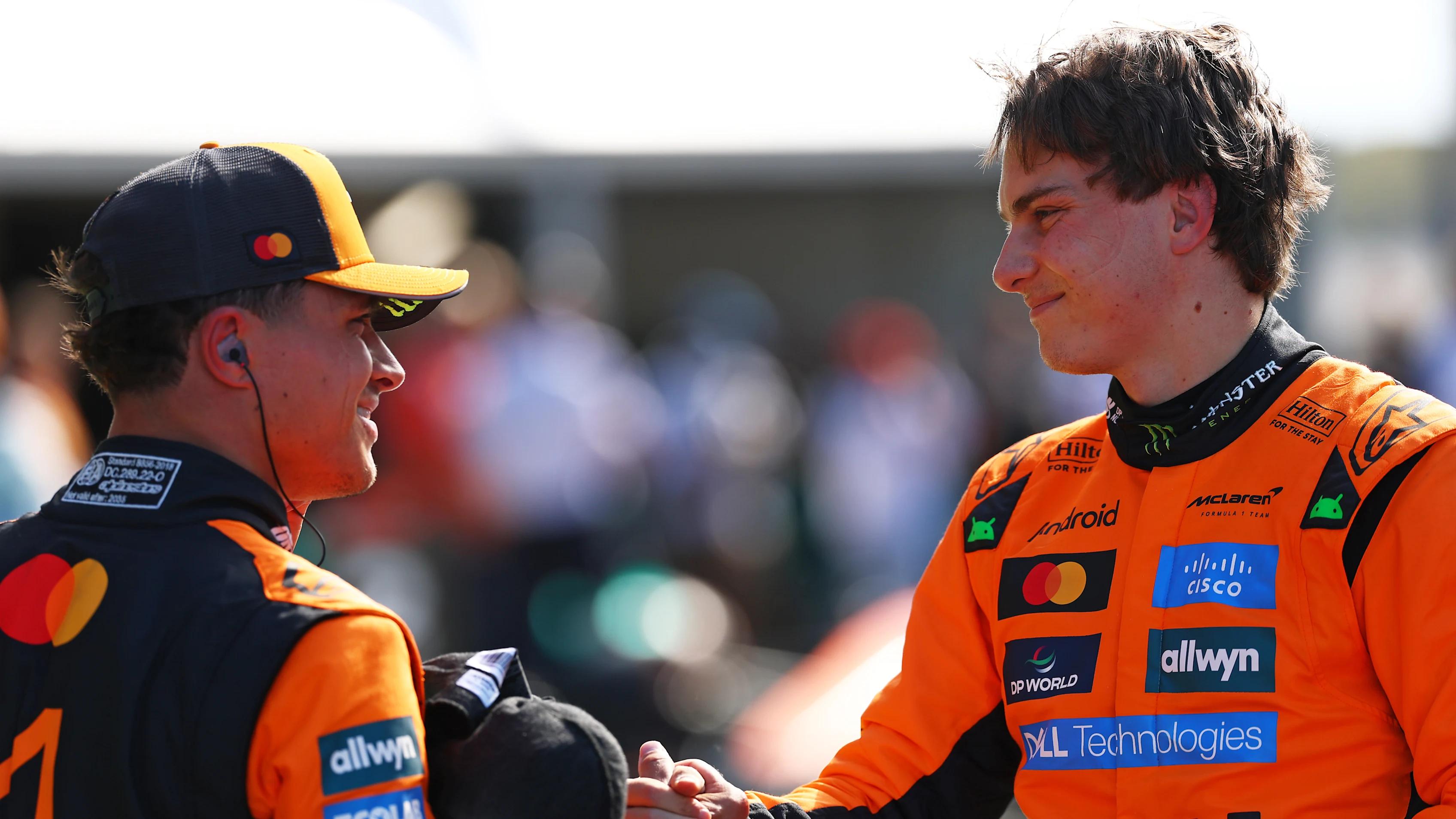 Oscar Piastri durante a qualificação no Grande Prêmio da Holanda 2025.