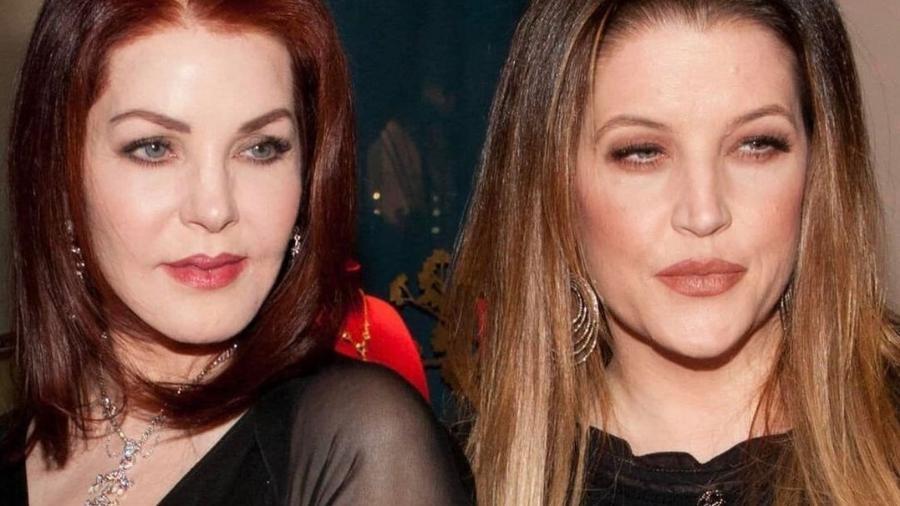 Priscilla Presley e filha Lisa Marie