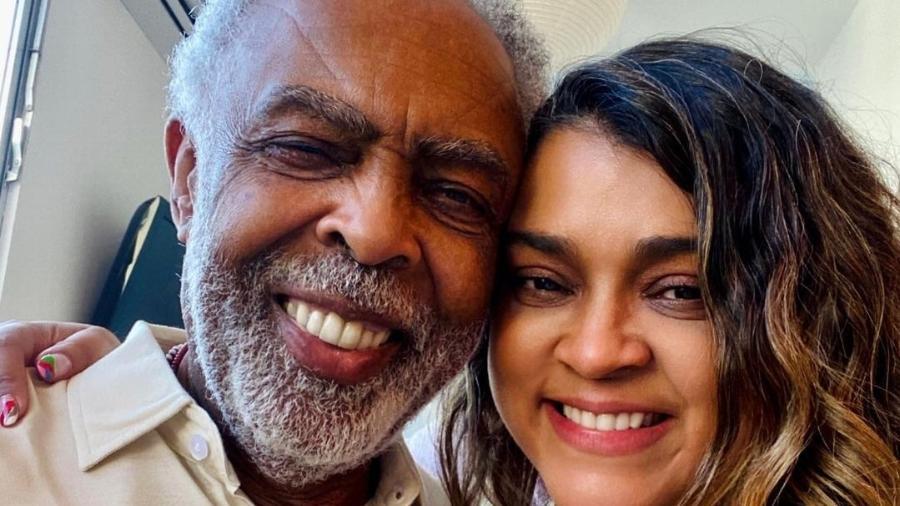 Gilberto Gil e a filha, Preta Gil.