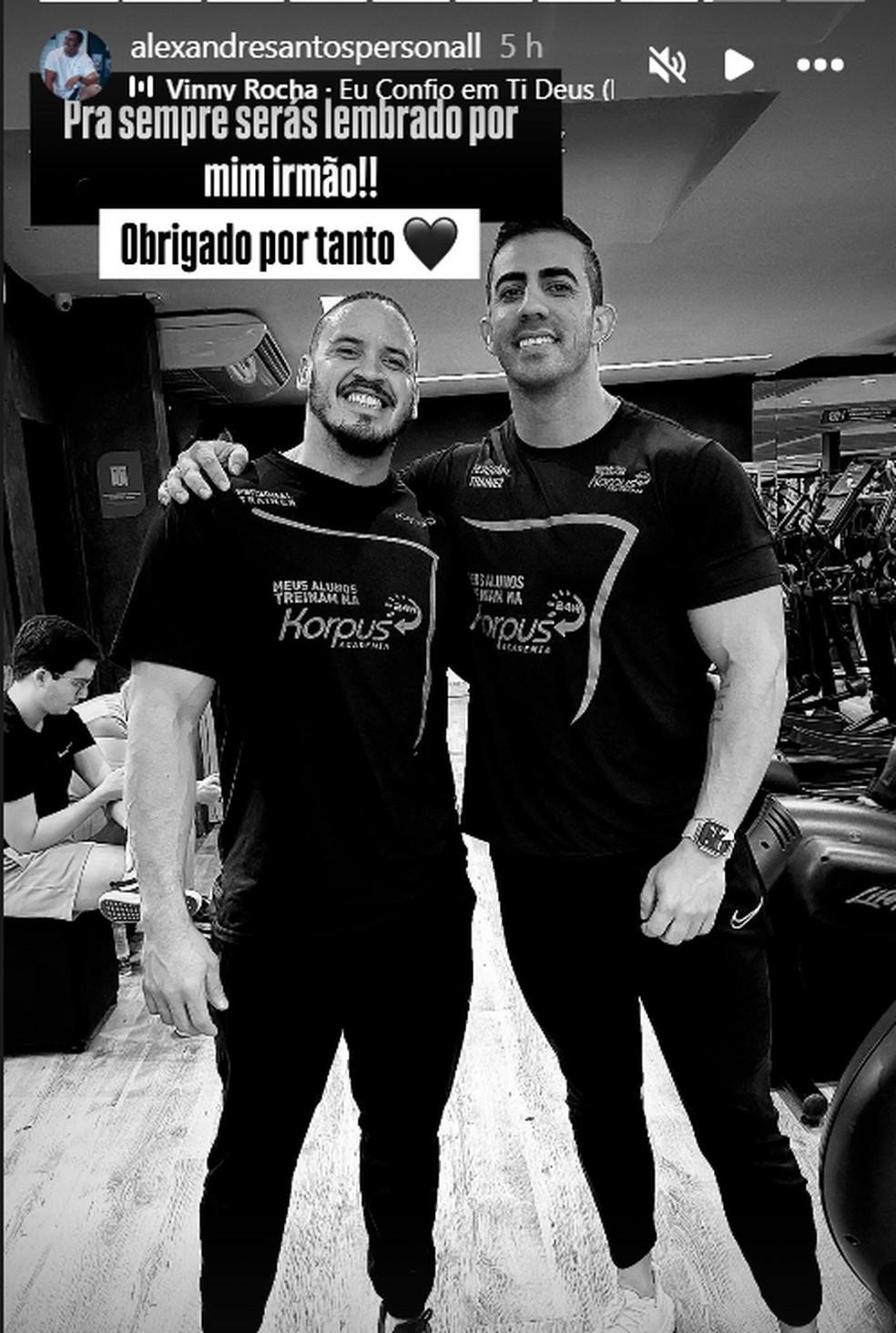 Personal faz homenagem a Danilo Brito