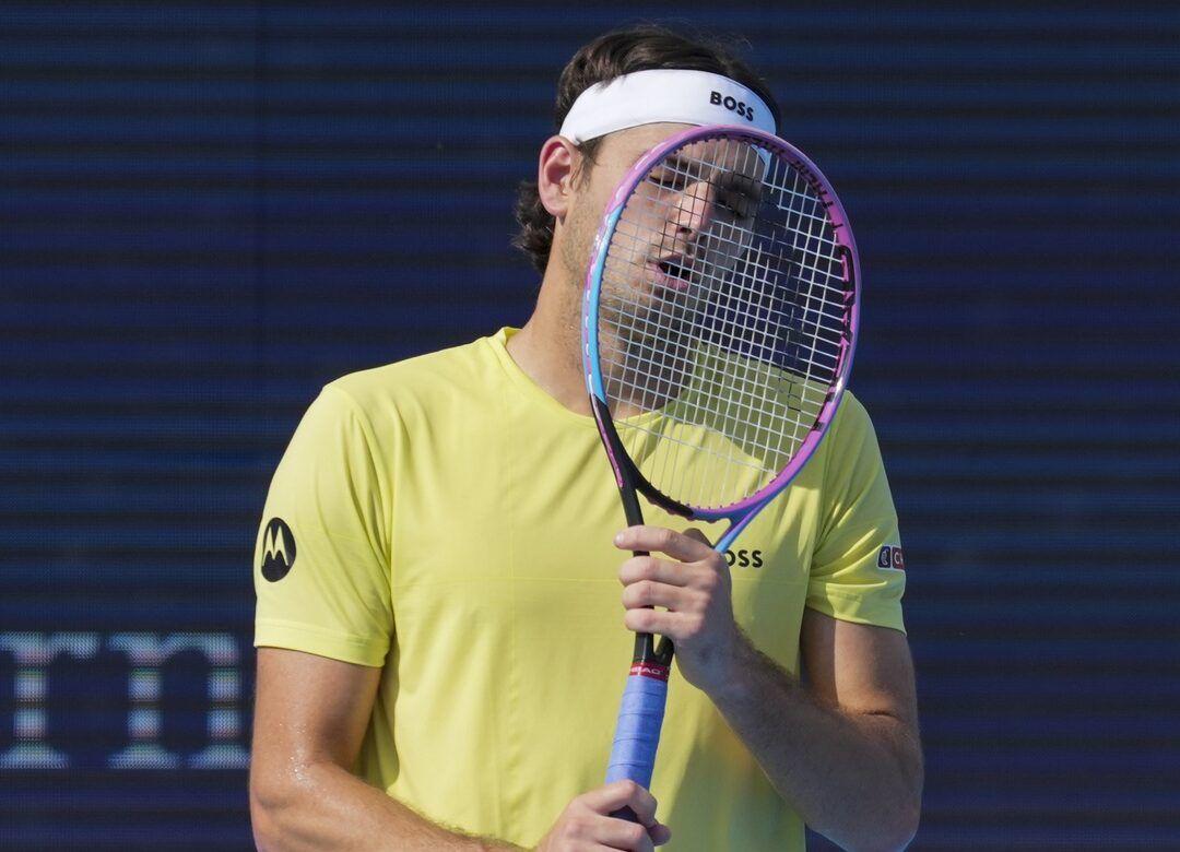Taylor Fritz durante o Cincinnati Open