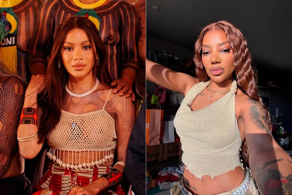 Anitta e Ludmilla: comentários sobre semelhanças estéticas entre as duas reacendem debate sobre a estética replicada.