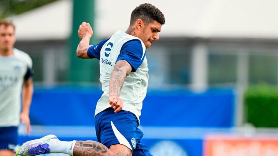 Inter de Milão na pré-temporada de 2025/26.