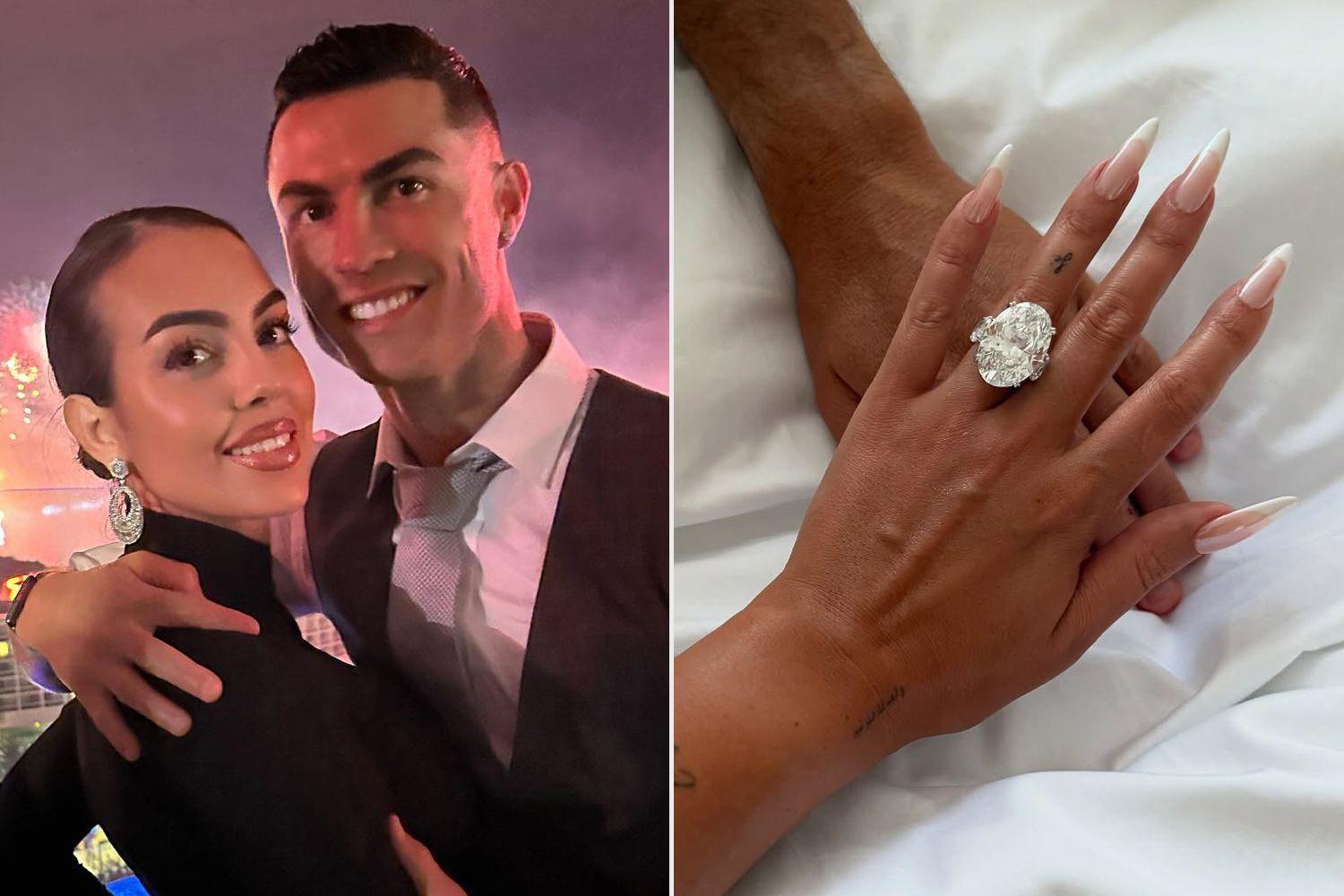 Cristiano Ronaldo e Georgina Rodríguez estão noivos