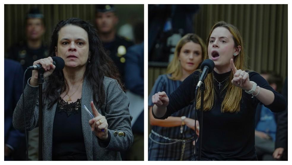 Janaína Paschoal (PP) e Zoe Martinez (PL) protagonizaram bate-boca público acalorado nesta quarta-feira (20) na Câmara Municipal de São Paulo.