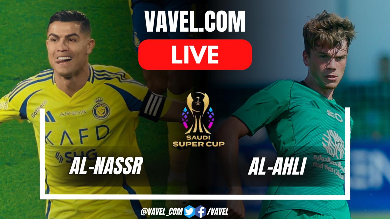 Al Nassr vs Al Ahli LIVE Score Updates: halftime (1-1)