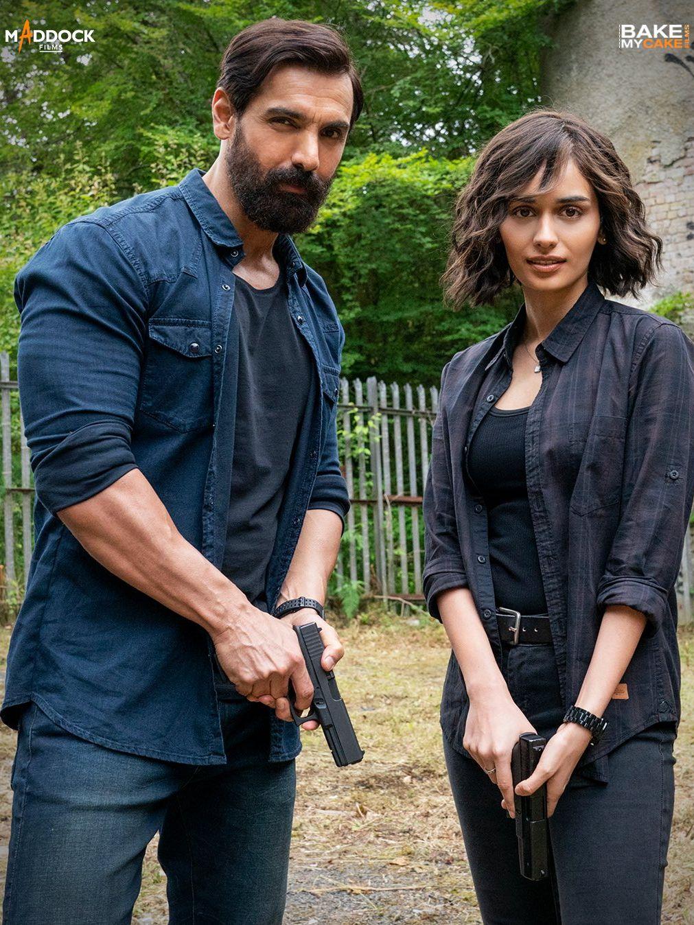 John Abraham e Manushi Chhillar em Tehran, lançamentos de OTT