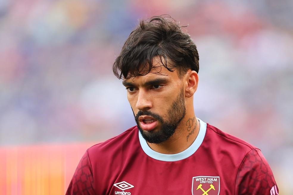 Lucas Paquetá já tem dois gols em três jogos pelo West Ham na atual temporada