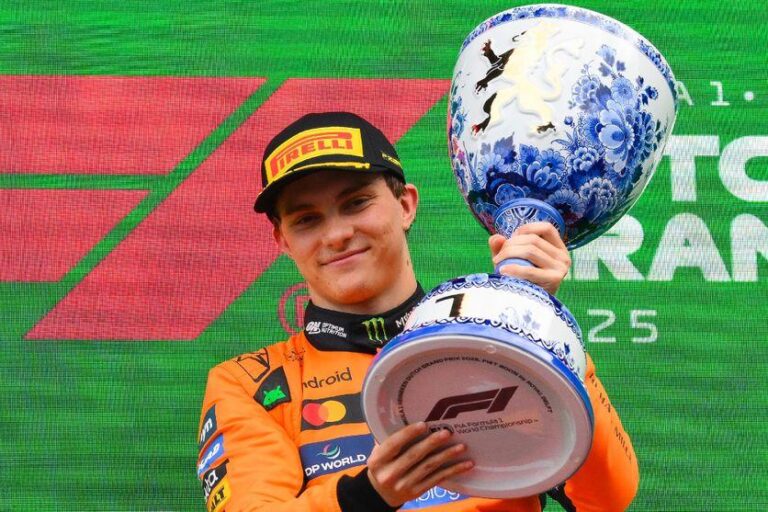 Oscar Piastri brilha e conquista o GP dos Países Baixos, enquanto Isack Hadjar celebra seu primeiro pódio na F1