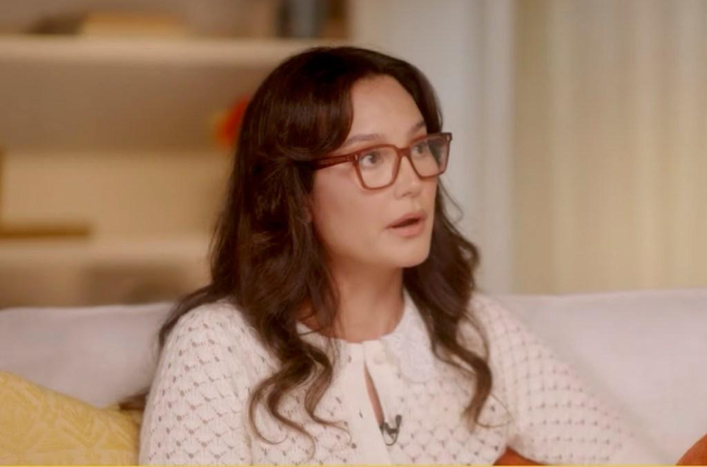 Emma Heming Willis during her interview with Diane Sawyer