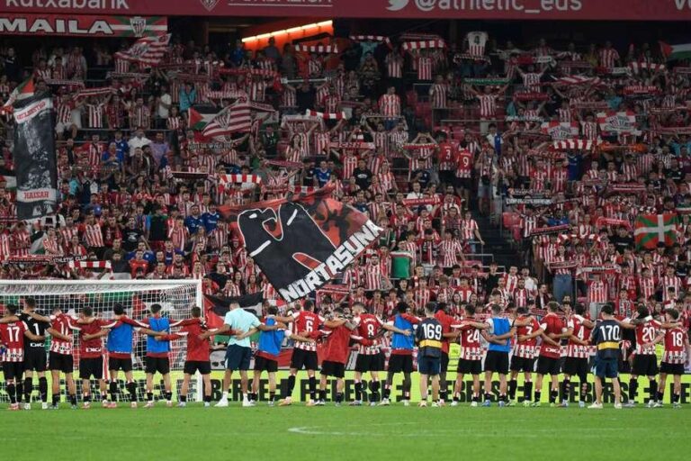 Athletic Bilbao inicia temporada da La Liga com vitória sobre Rayo Vallecano