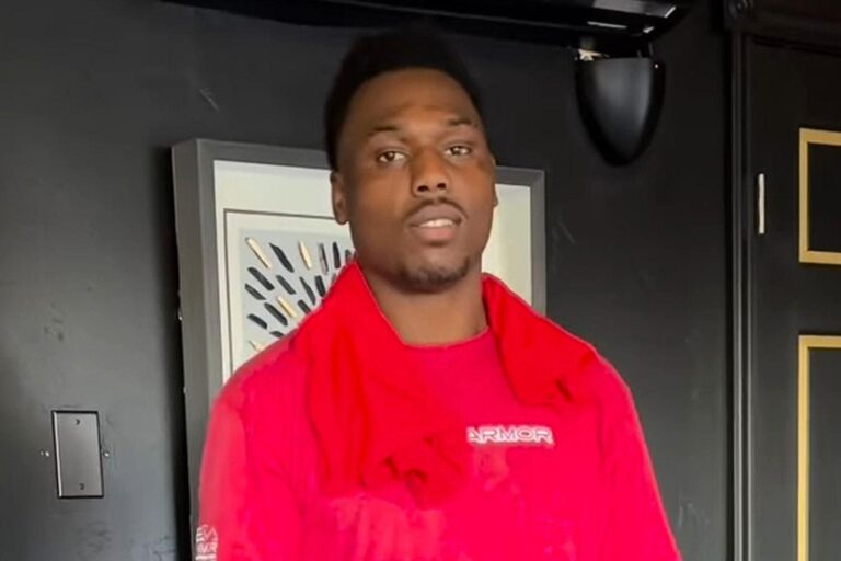 Raja Jackson, filho de ‘Rampage’, ataca lutador profissionai em batalha de wrestling