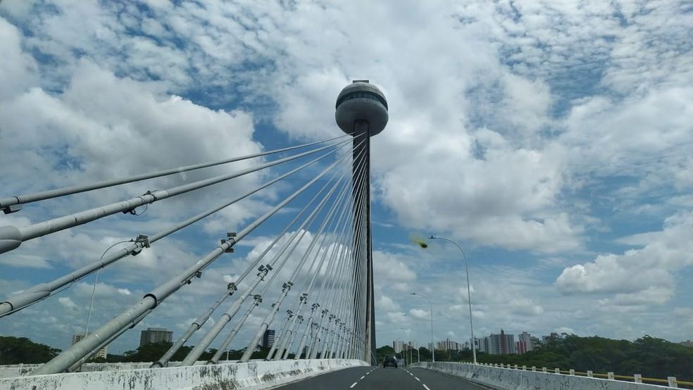 Ponte Estaiada, em Teresina