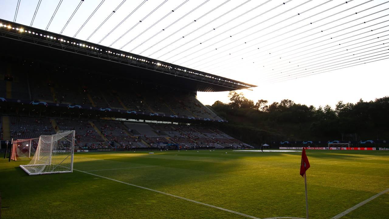 Estádio Municipal de Braga antes da partida