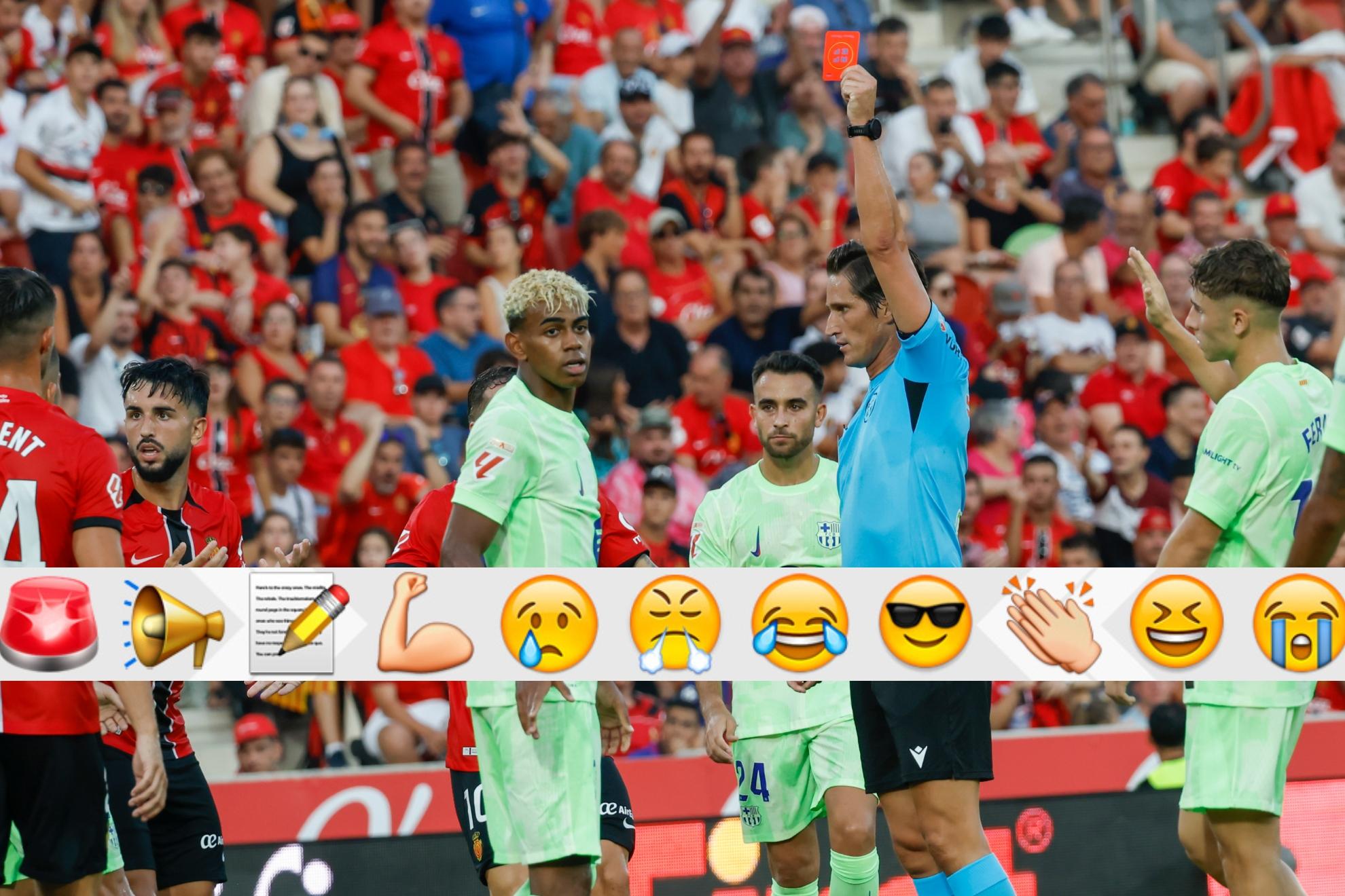 Jogadores do Barcelona comemorando uma vitória