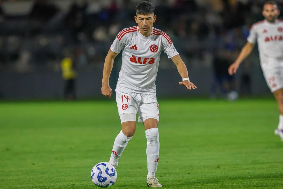 Alan Rodríguez em ação pelo Inter