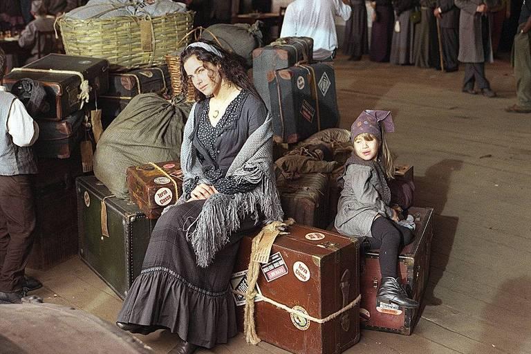 Cenas da novela 'Terra Nostra'