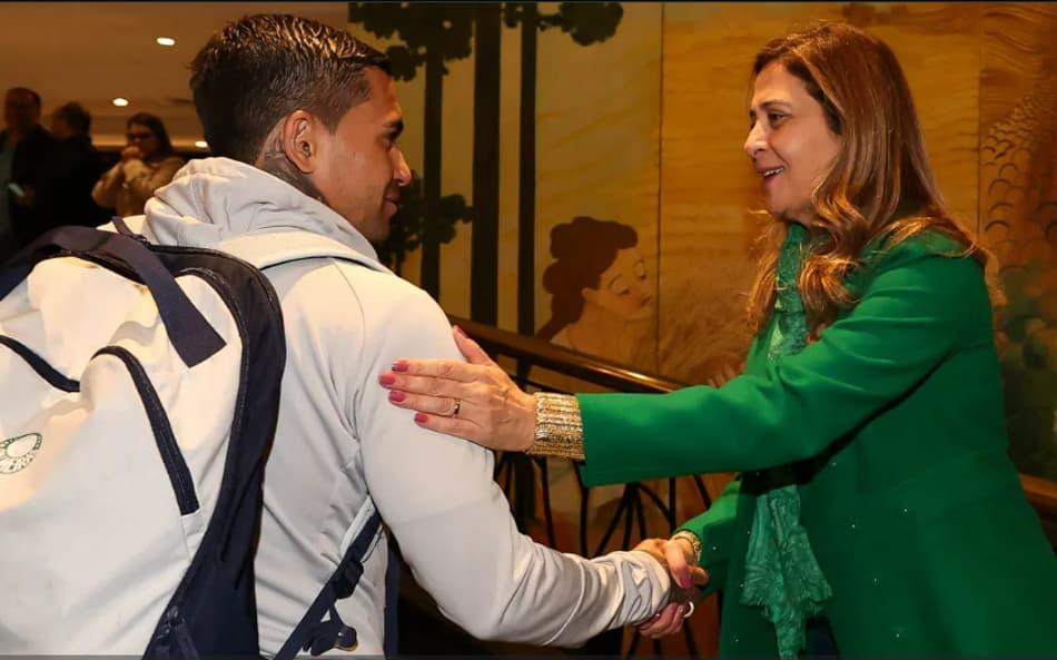 Dudu e Leila Pereira, Palmeiras.