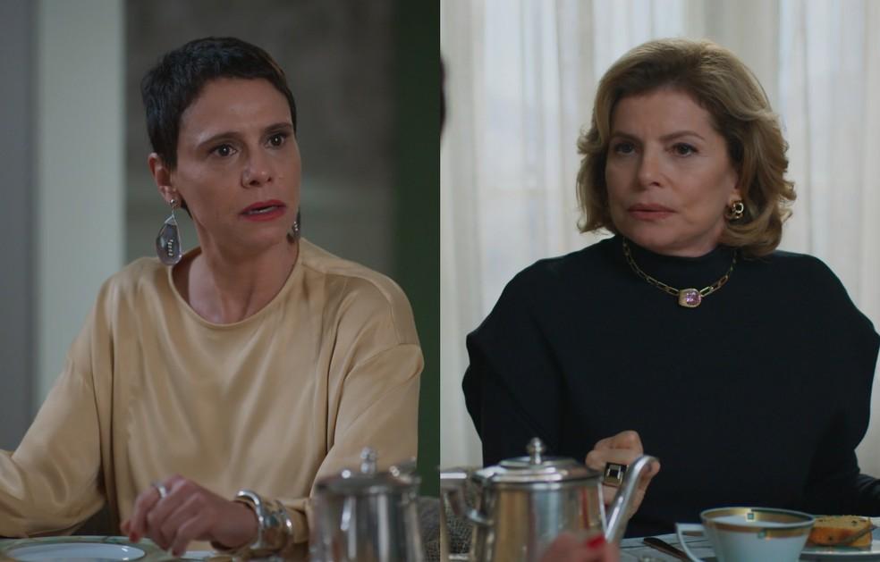 Odete conta à família sobre noivado com César