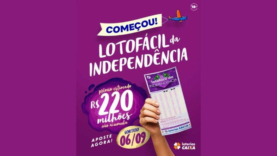 Lotofácil da Independência 2025